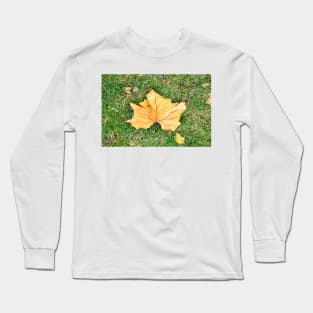 Big "Maple" Leaf Long Sleeve T-Shirt